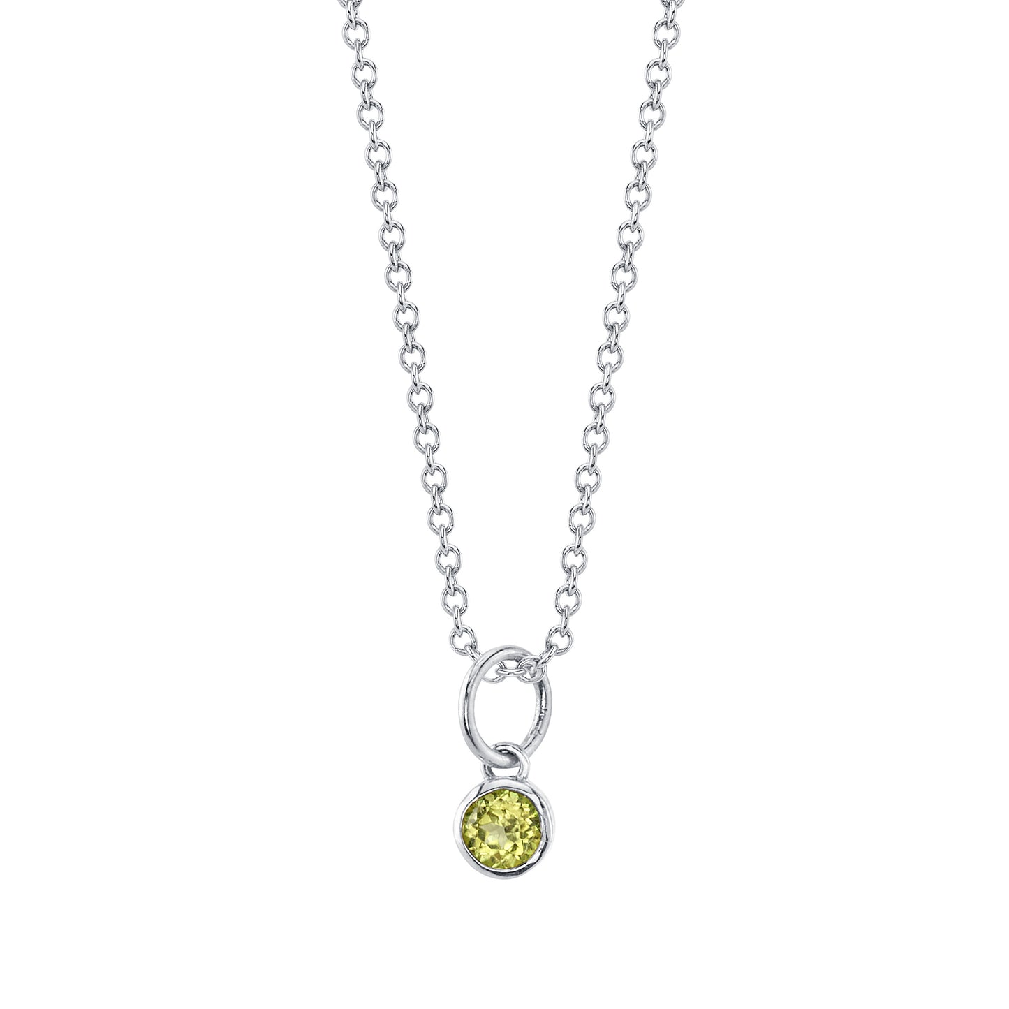 PERIDOT BIRTHSTONE CHARM