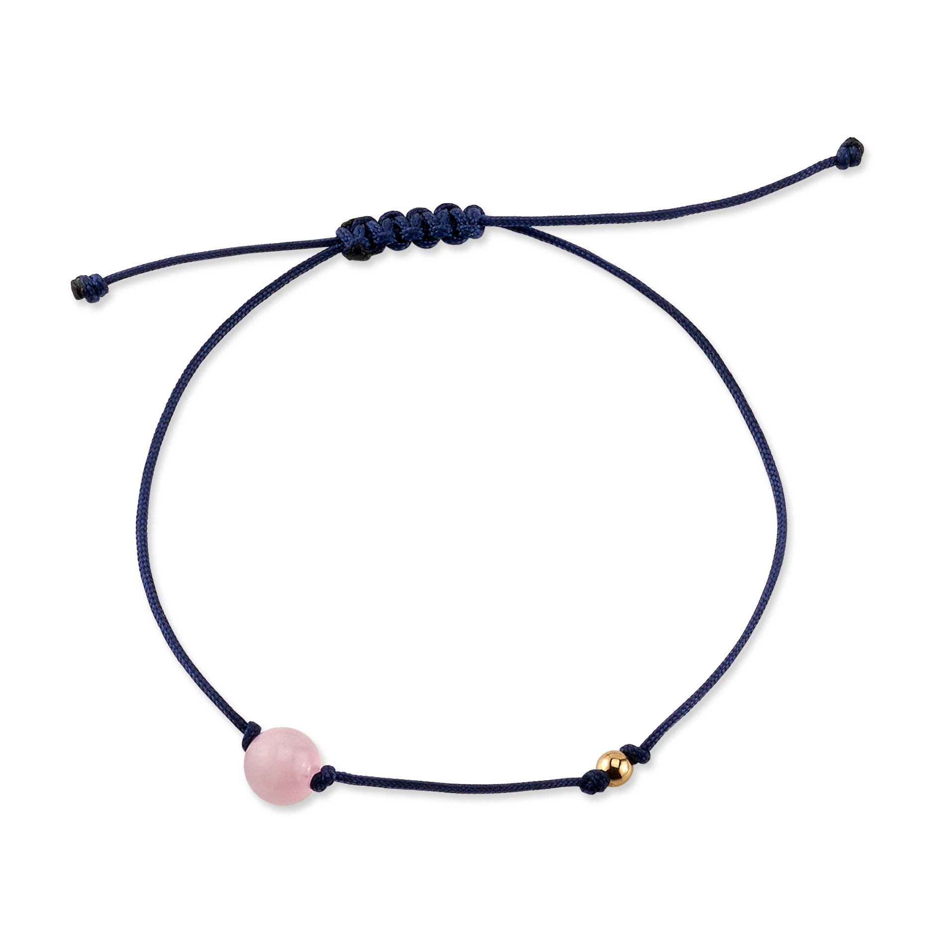 ARCHIVE ROSE QUARTZ BEAD BRACELET
