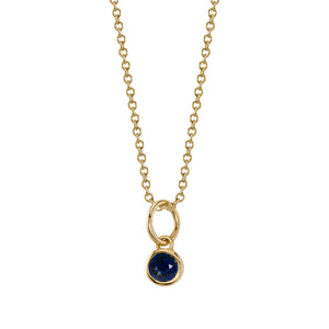 SAPPHIRE BIRTHSTONE CHARM