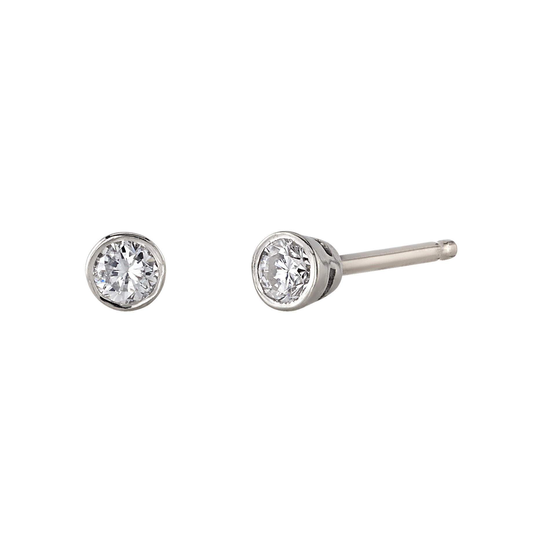 SMALL DIAMOND EARRINGS