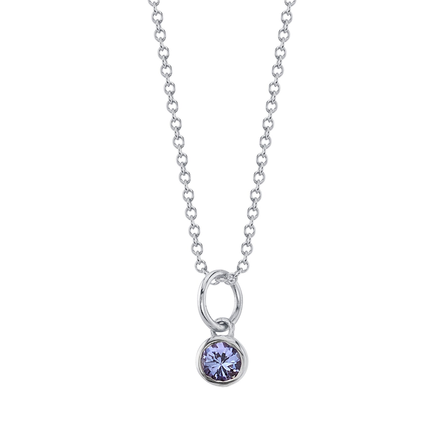 TANZANITE BIRTHSTONE CHARM