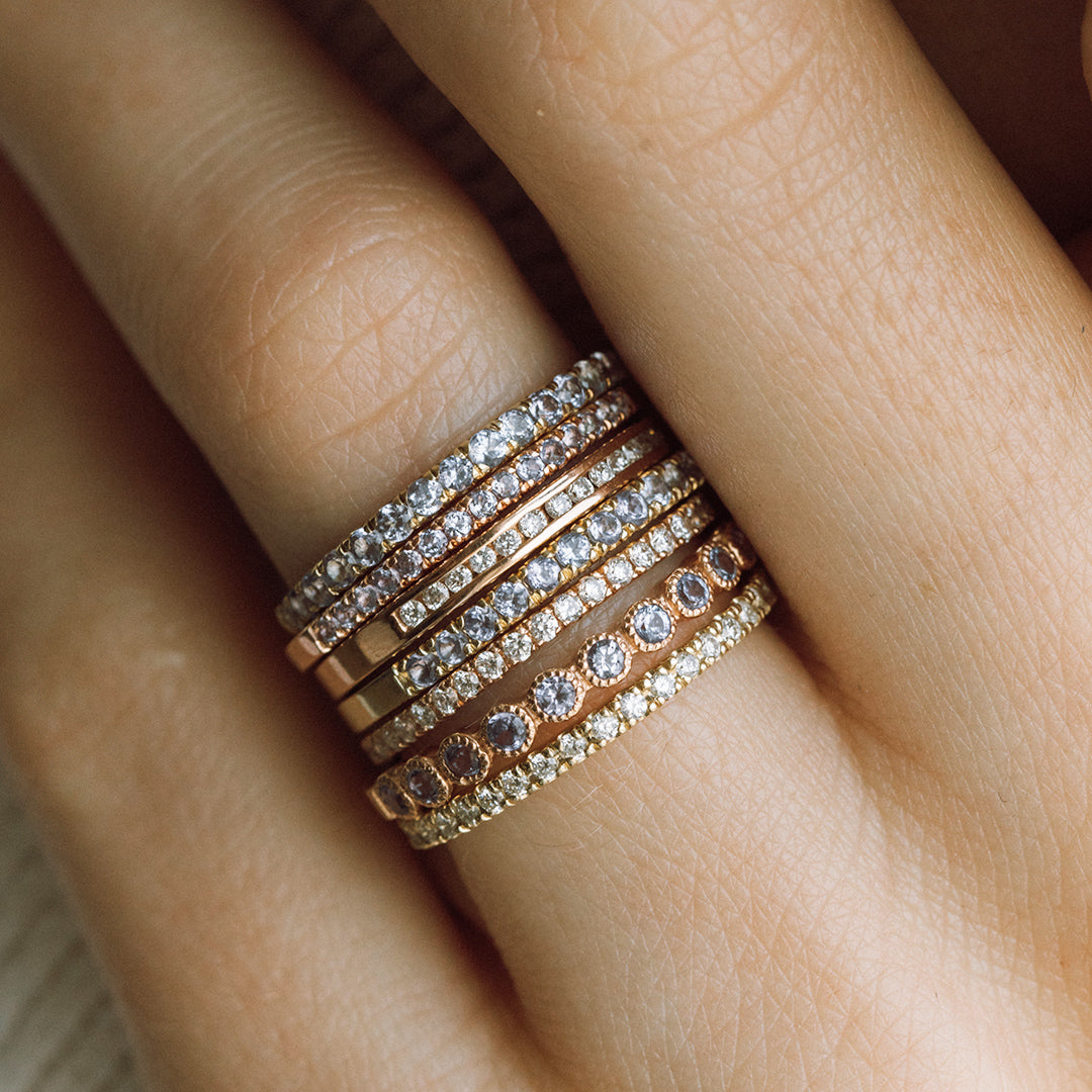 Tanzanite Pav Ring Starling