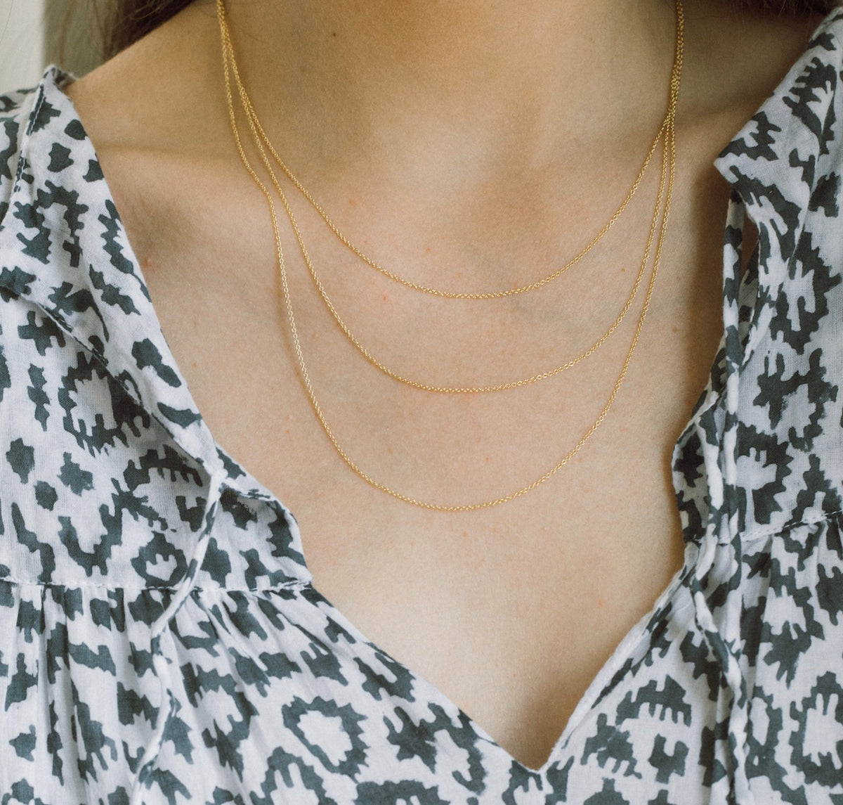 THIN CABLE CHAIN NECKLACE – Starling