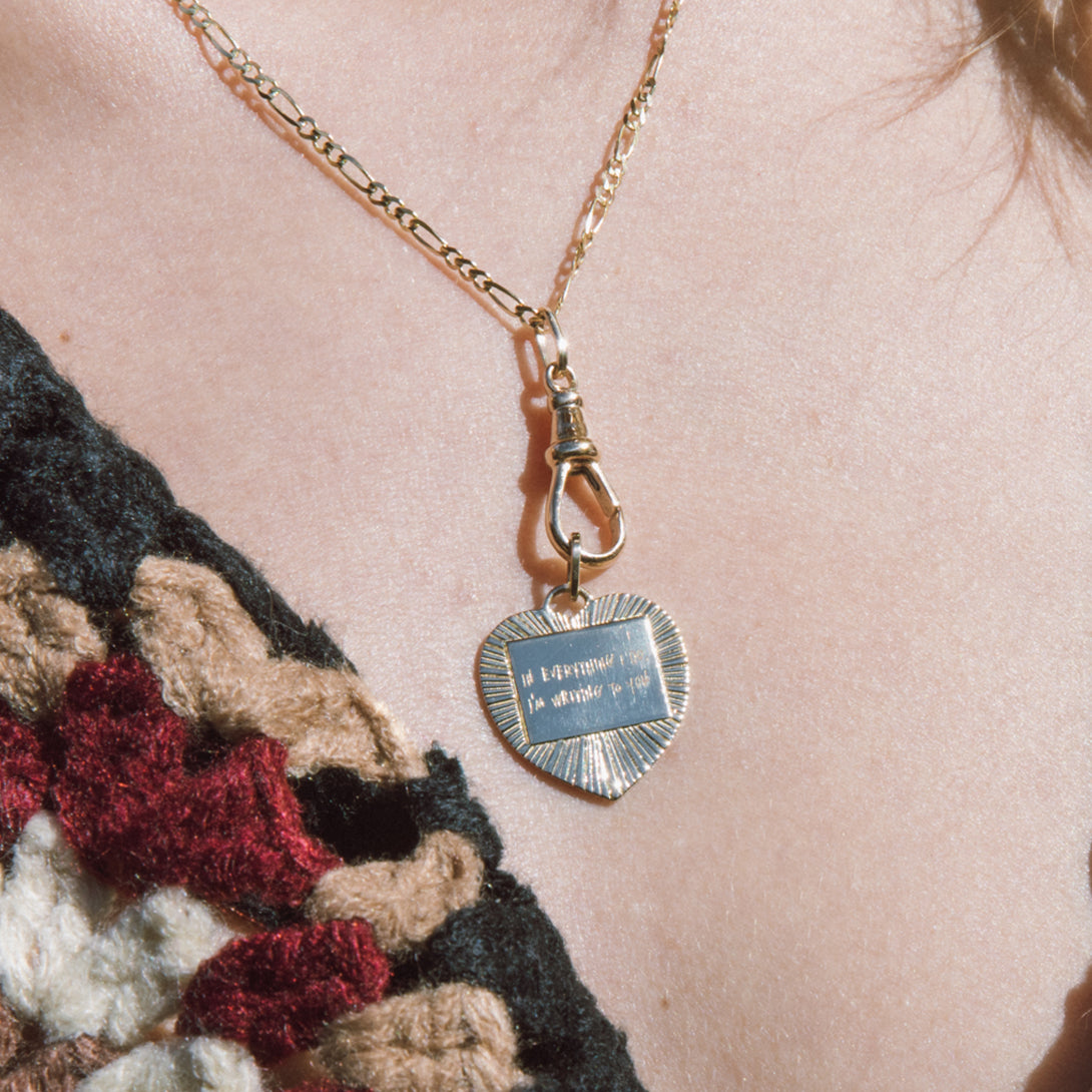 SIGNATURE HEART CHARM